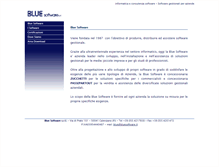 Tablet Screenshot of bluesoftware.it